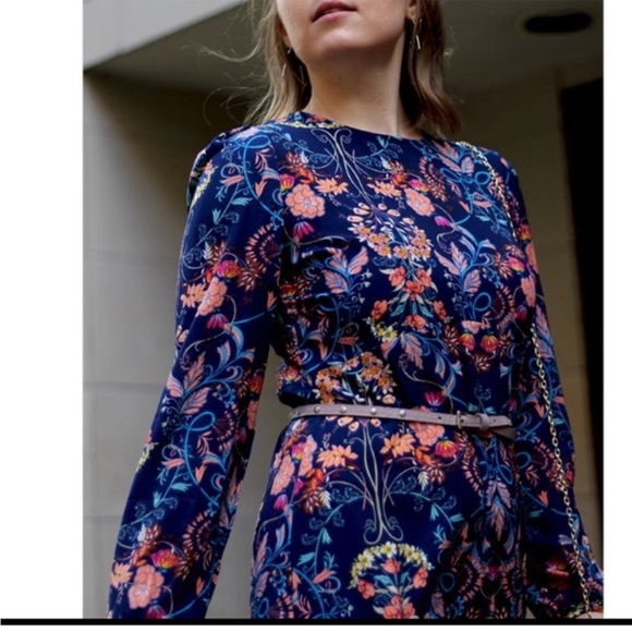 Lulus I. Madeline Garden Splendor Dress M - Picture 8 of 8